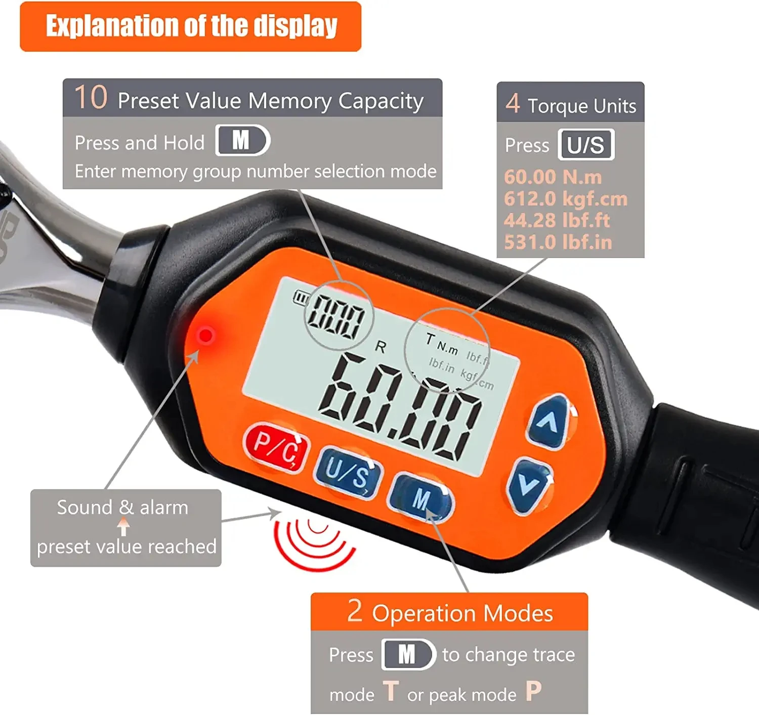 Torque Wrench Digital - Professional and Cheap Factory Price Digital