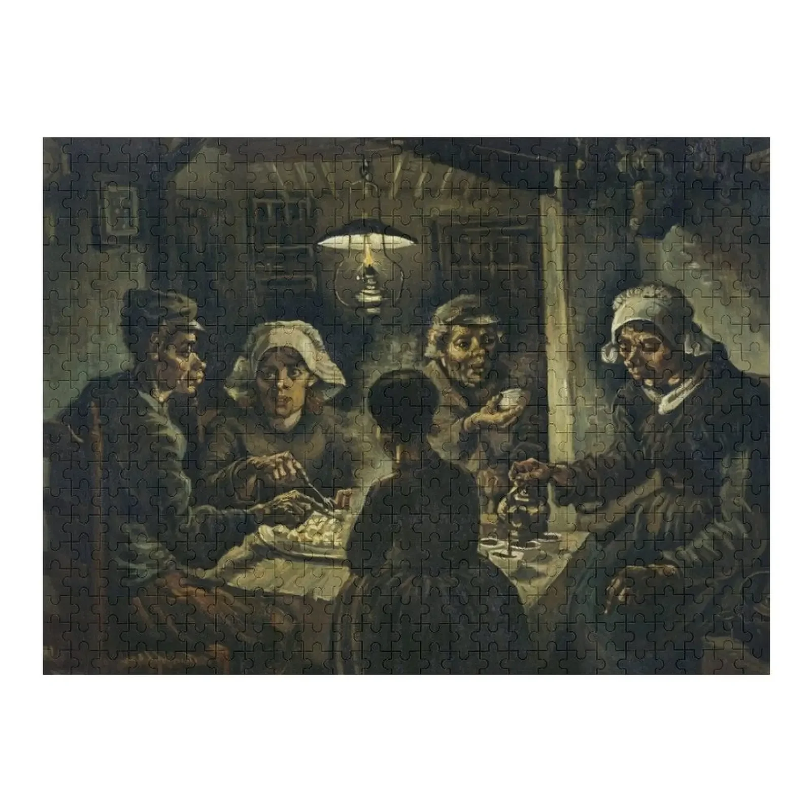 

The Potato Eaters Jigsaw Puzzle Works Of Art For Children Puzzle