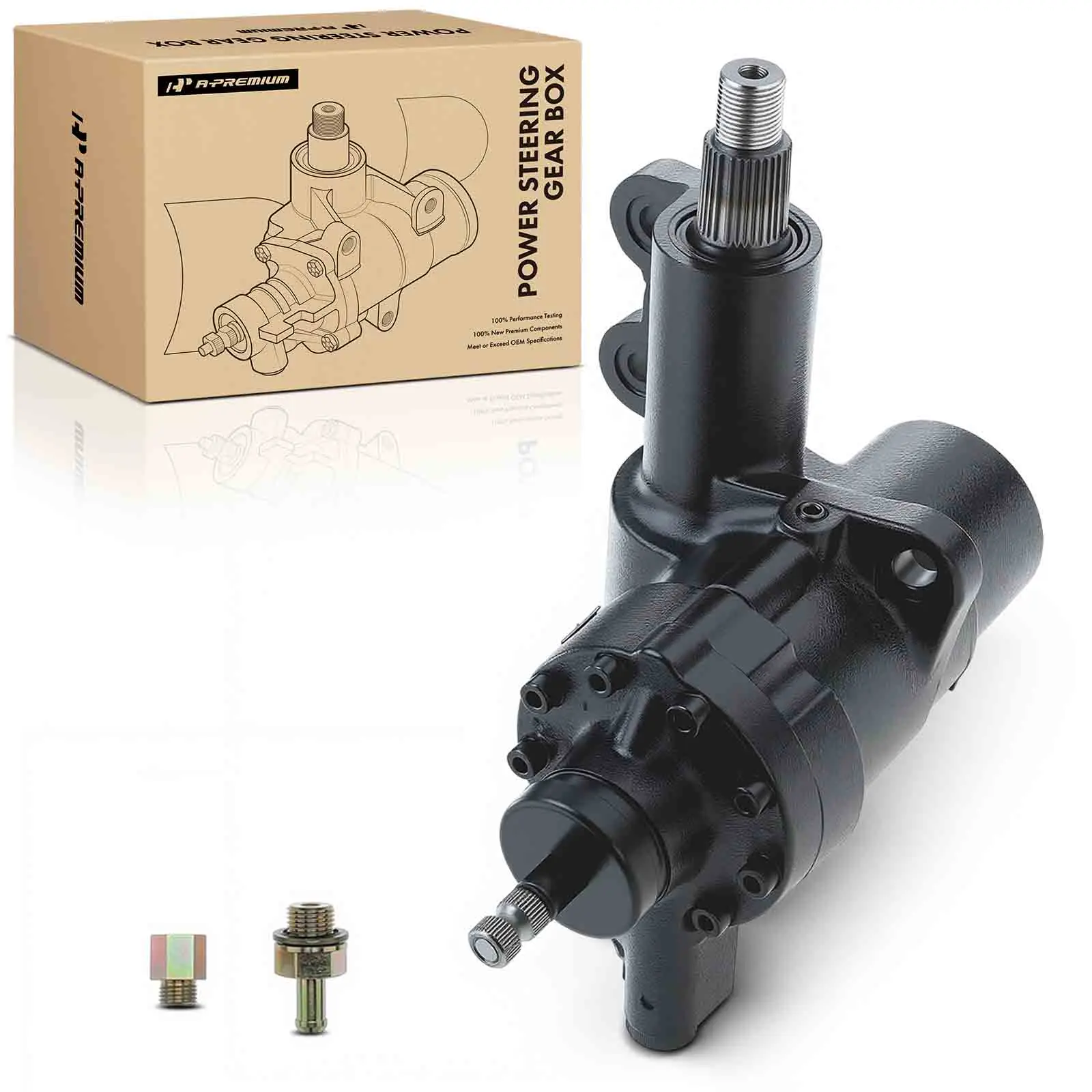 A-Premium Power Steering Gear Box for Dodge Charger 1973-1978 Challenger 1973-1974 Dart Aspen Chrysler Town & Country 1965-1981