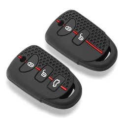 Silicone Car Key Case Cover For Hyundai Kia Elantra Sonata Accent Tucson Sonata Santa FE Carens 2007-2011