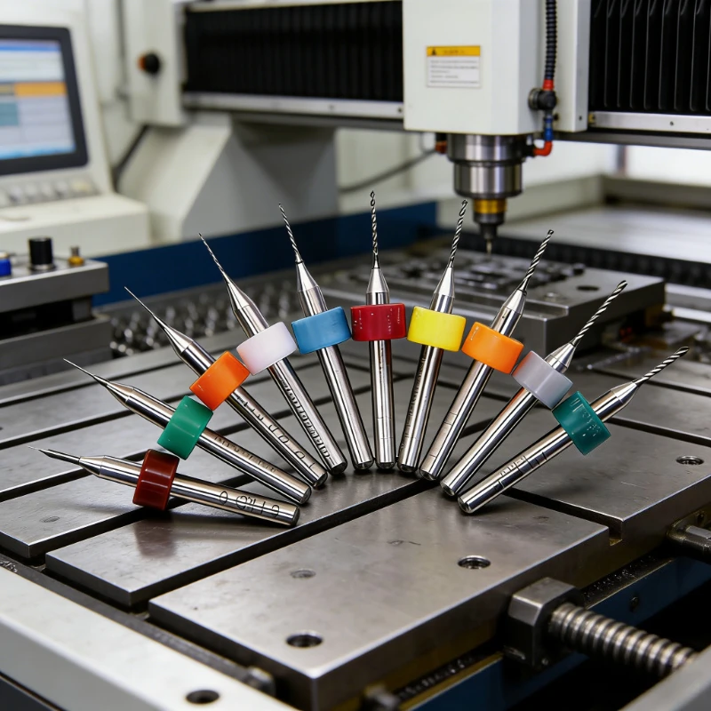 Brocas Helicoidais de Carbonet - Pcb Micro Carbide Drill Bits 0.3-1.2Mm avaliação e preço