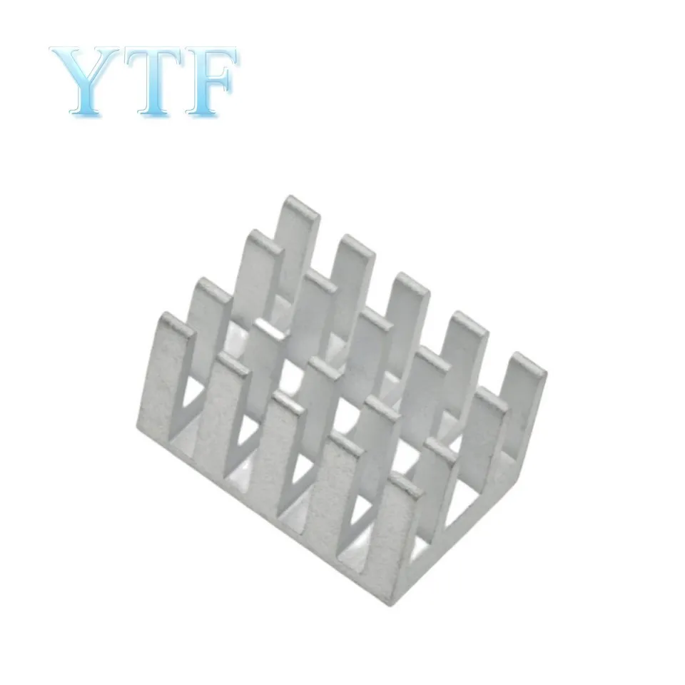 10PCS Heatsink Radiator Cooler Radiator 19x13x11MM High Quality Silver Slot Heat Sink 