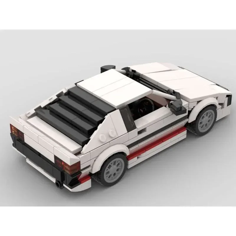 

MOC-144255 Lotus Esprit Turbo Supercar, маленький гоночный строительный блок, модель 391, детали, обучающий мальчик, рождественский строительный блок, игрушка