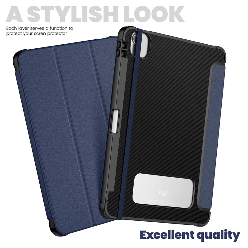 Magnet Case For 2024 iPad Air 11 13 4th 5th 10.9 10th 10.2 9th 8th Shockproof Stand Cover iPad Pro 12.9 13