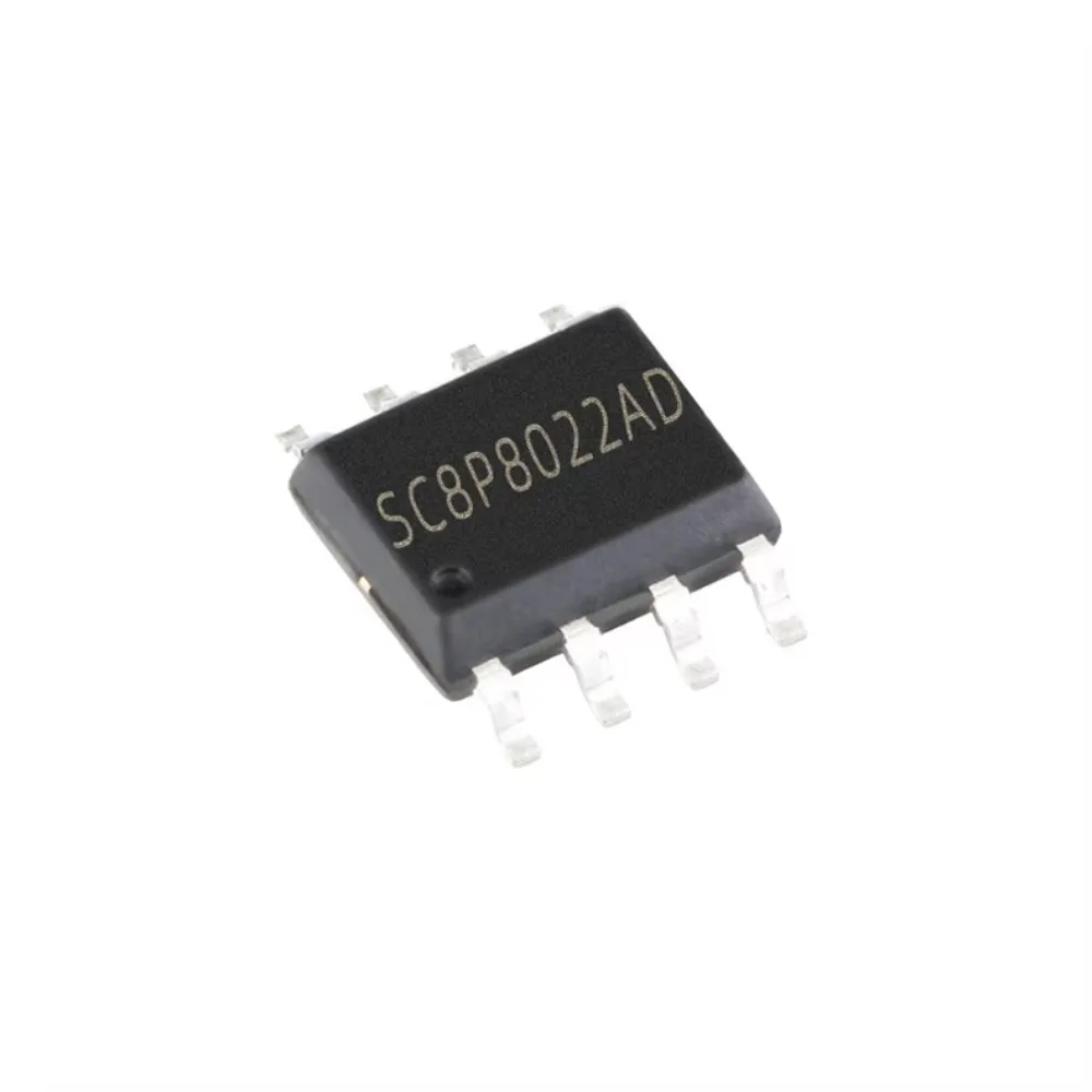 SC8P8022AD SOP-8 Surface Mount Microcontroller Module with Touch Function and 5-channel PMW OTP Capabilities