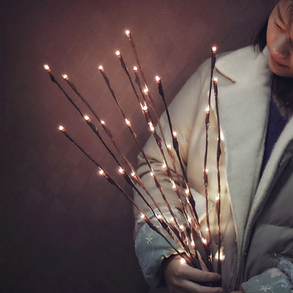 

3pcs Simulated Bedroom Home Study Home Decor Light Light Led Branch Lamp Led Branch Lamp Party Decor