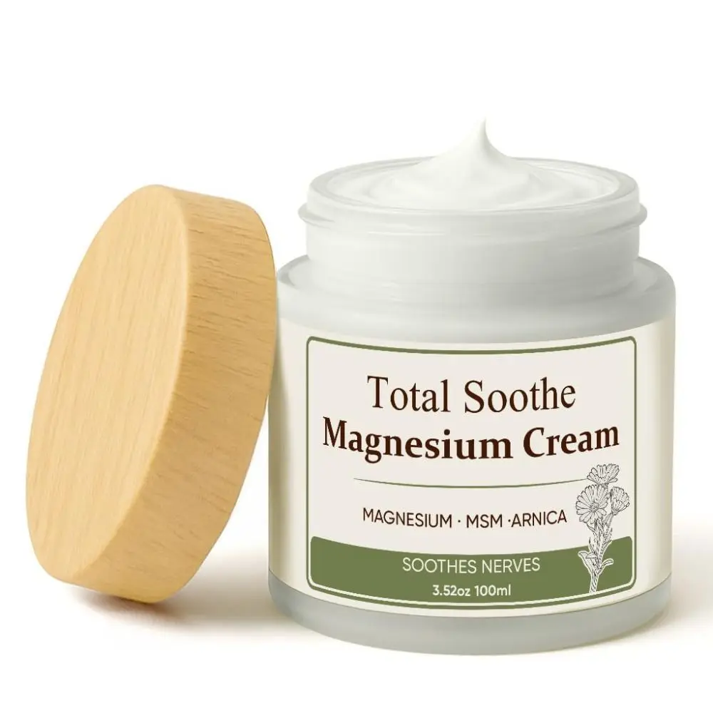 60ml Total Relief Soothing Magnesium Cream with MSM & Arnica Relief Soothing Nerve Formula Magnesium Cream Comfortable