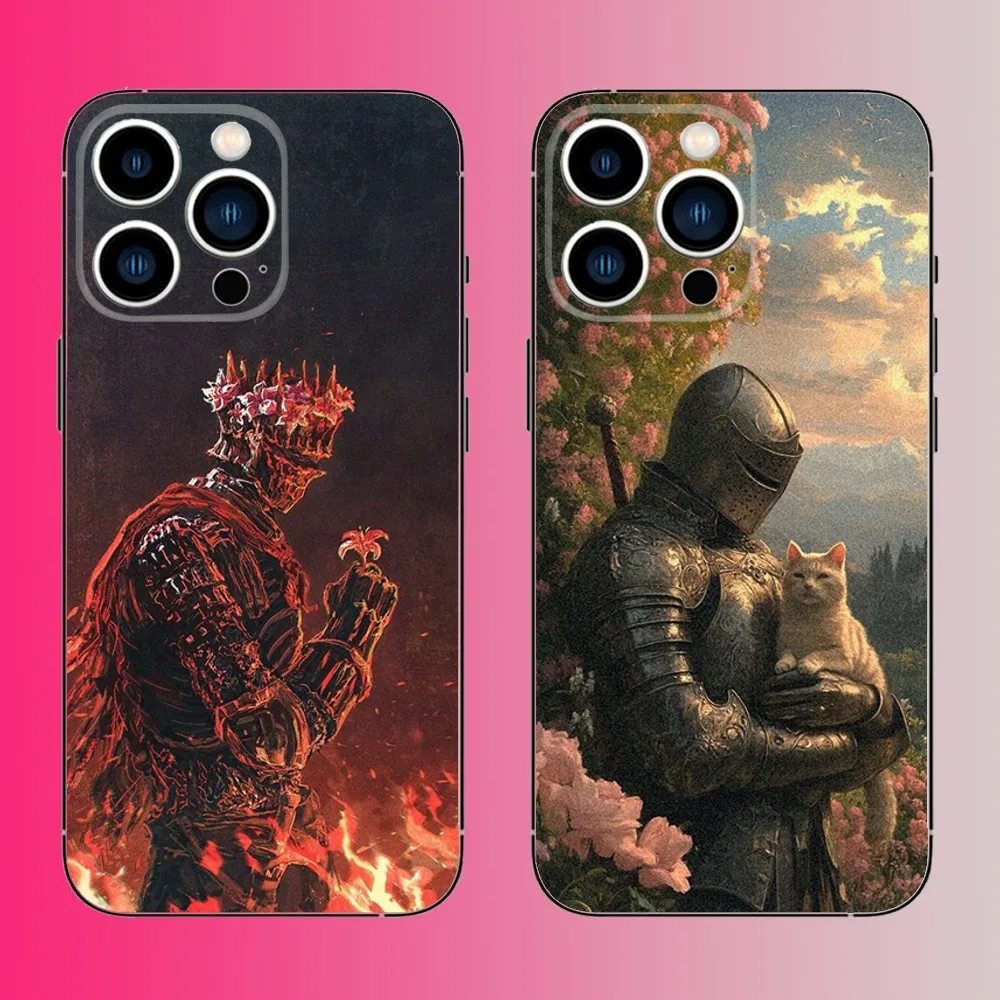

D-Dark Game S-Souls Phone Case For iPhone 16,15,14,13,12,11,Pro,Max,Plus,Mini,X,XS,XR,8,7,6,S,SE Soft Black Case