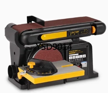 220V High-Power Abrasive Belt Sanding Machine Sandpaper Polishing Machine 0-45° Angle Adjustable Electric Woodworking Sander