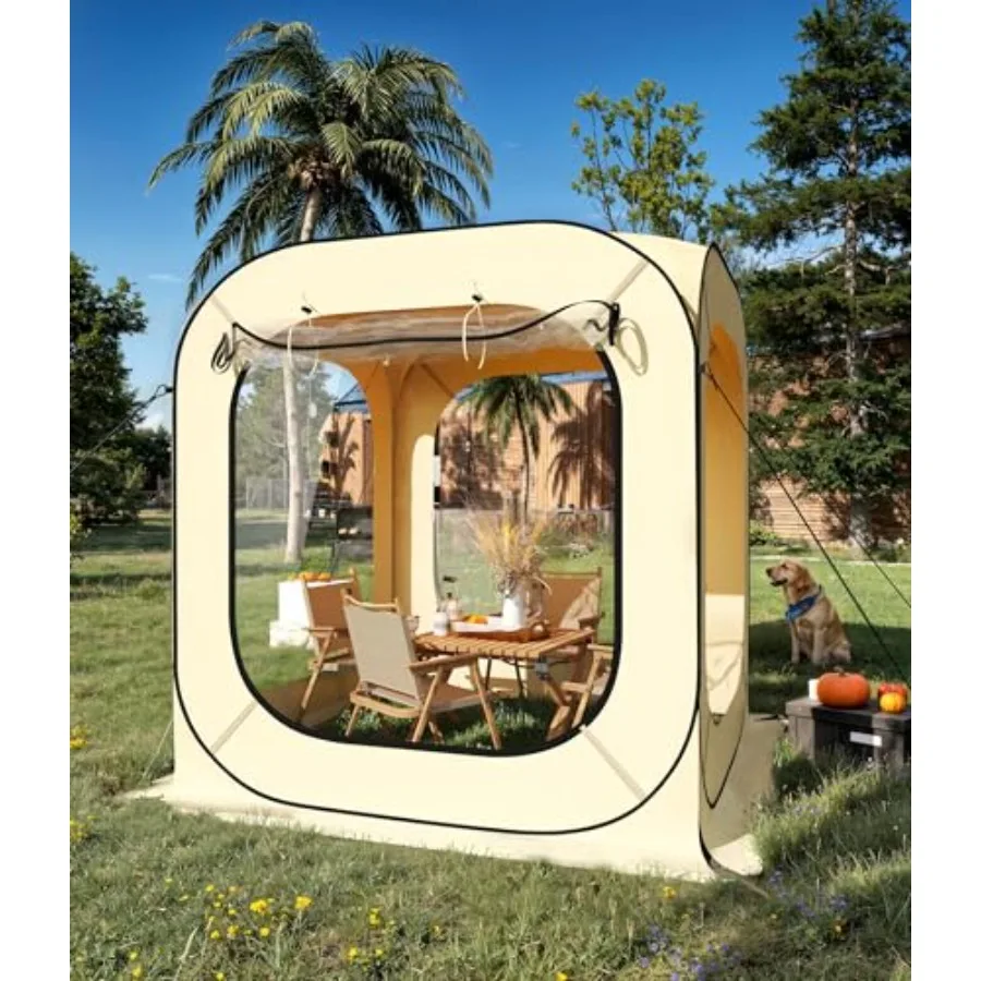 

Портативная палатка-тент Pop Up для 2-3 человек, мгновенная установка, защита от дождя и солнца, утепленная, для кемпинга