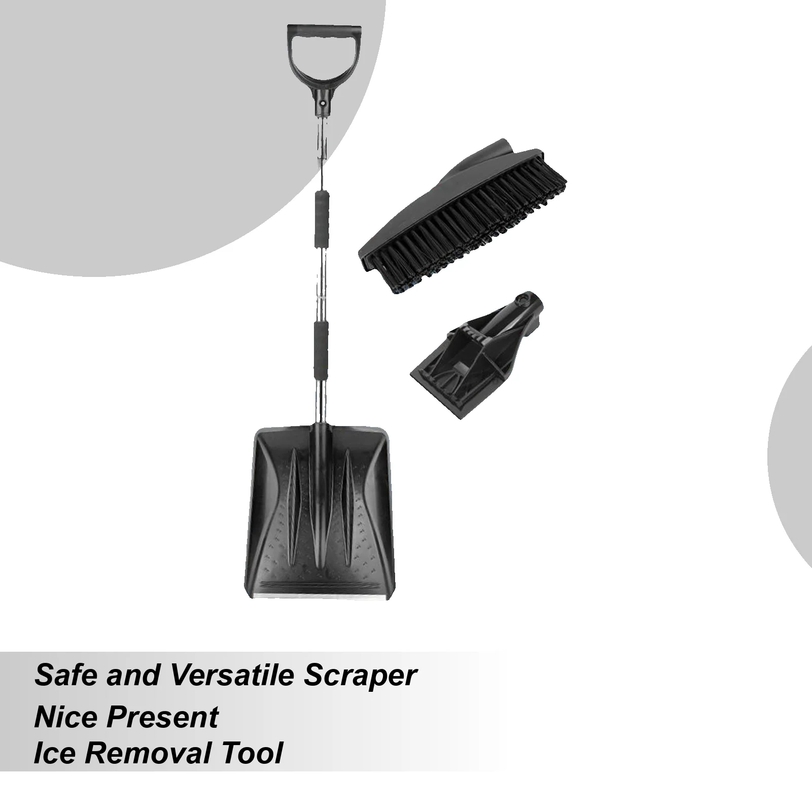

Снежная щетка для автомобиля, зимний инструмент для удаления снега, инструмент для автоматической лобового стекла, зимний автомобильный инструмент для чистки подъездной дороги, окна, крыши грузовика