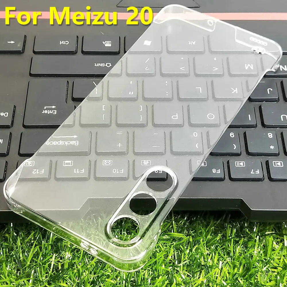 For Meizu 20 Pro Clear Phone Case Back Cover Hard PC Case Borderless Protective Case