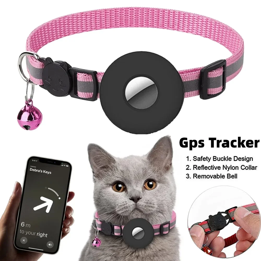 Pet Locator Collar Inteligent Collar with Gps Adjustable Size Locator Collar for Cat Waterproof Outdoor Pet Tracker Pet Supplies