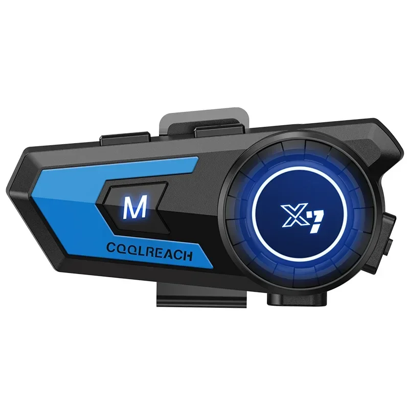 x7-モーターヘルメットヘッドフォンステレオ-bluetooth-ハンズフリー通信防水トリカラー周囲光ソフトおよびハードヘッドフォン