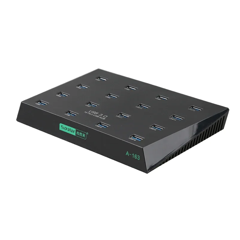 

Sipolar A163 Super Speed 16 Port Multiple USB 3.0 Duplicator Hubs for SD Tf Card U Flash Disk Copy with Free Batch Copy Software