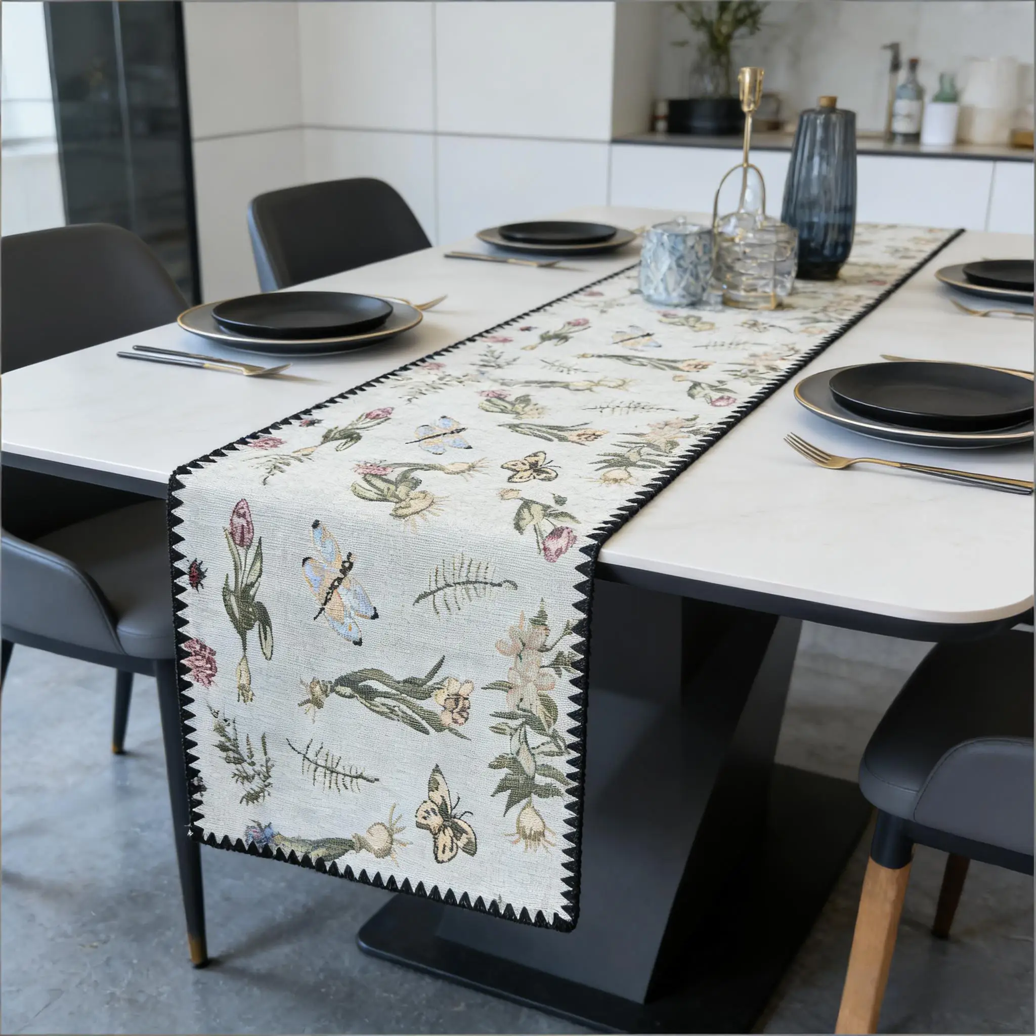 Table Runner Coffee Table Runner Cotton Table Runner  Nordic Soft Table Runner for Dining Table TV Cabinet & Center Table Home