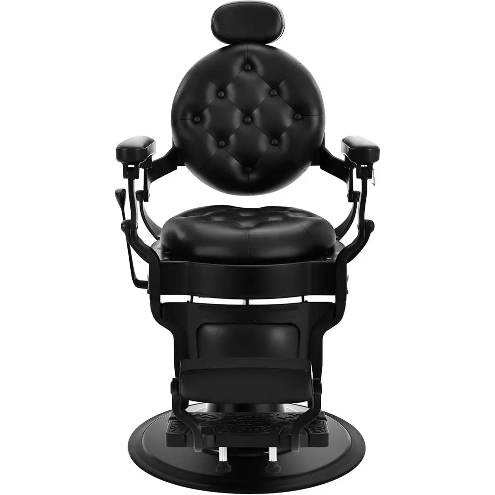 

Винтажное гидравлическое парикмахерское кресло с откидной спинкой для стилистов, классическое оборудование для салонов красоты и спа