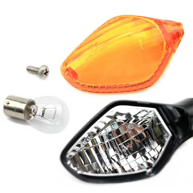 Pair Motorcycle Turn Signal Indicator Light For HONDA NC 700 750 S X D CRF 250L MSX 125 Grom CMX 300 500 CBR650F Blinker Lamp