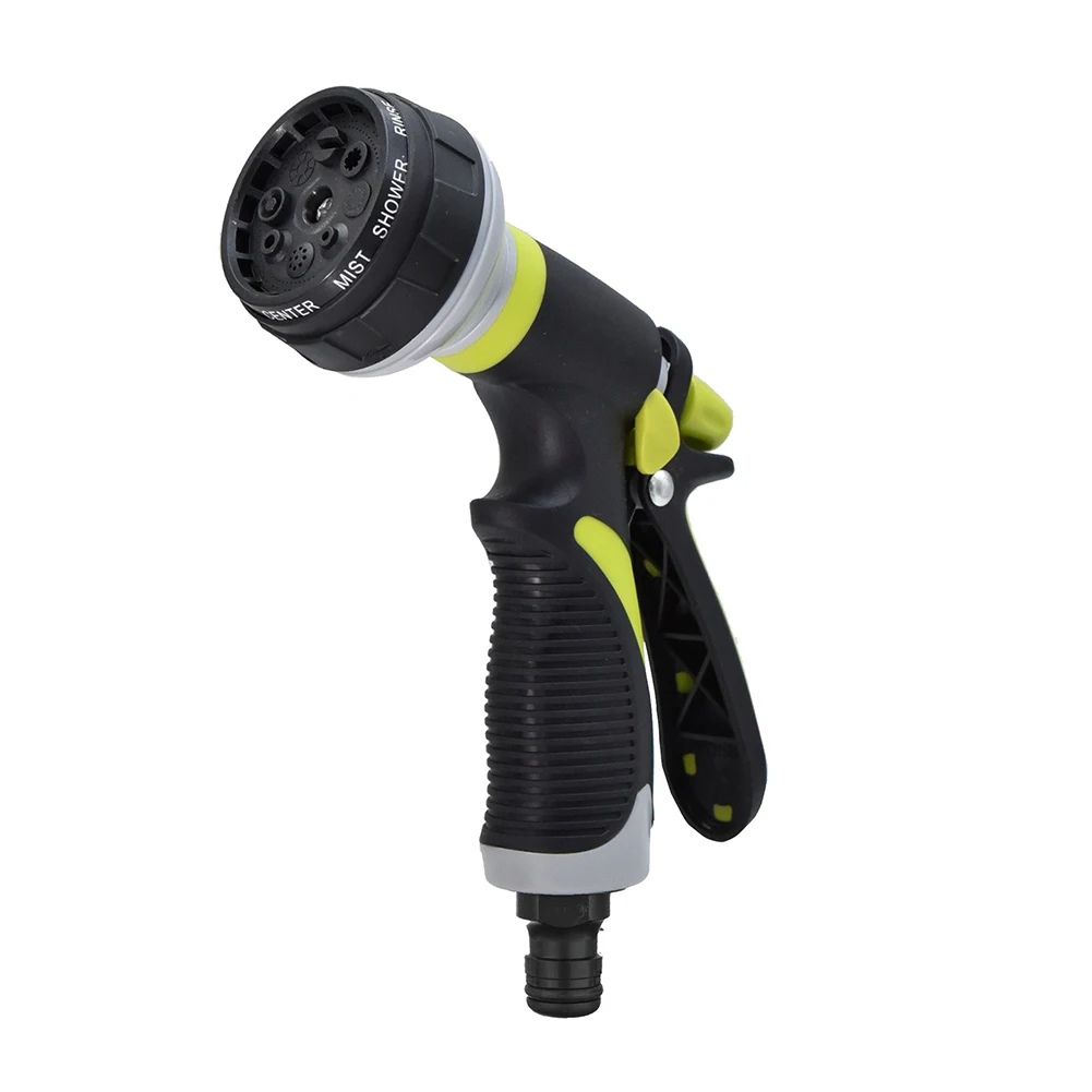

Garden Spray Nozzle Multi-Function Hose Sprinkle Nozzle High Pressure Watering Irrigation Sprayer Adjustable Water Flowers Trees