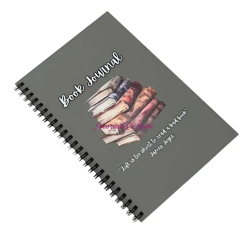 N3UC Halloween Planner Journal Twin Coil Binding Notebook 148x210mm For Journaling