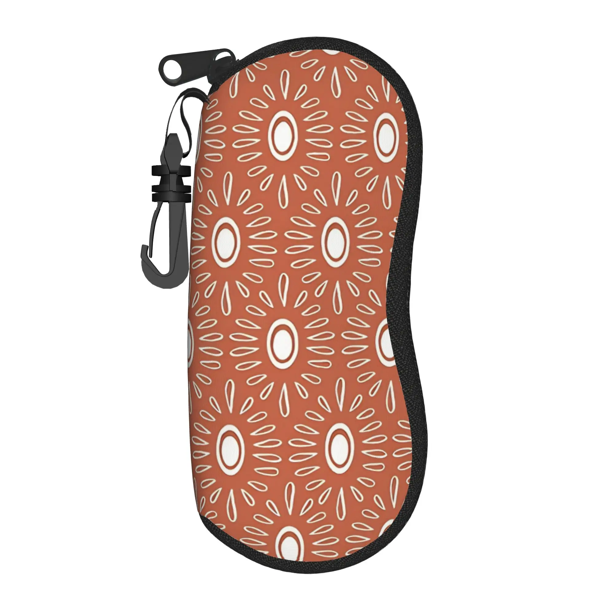 Bohemian  pattern Glasses Case Cover  Daily Sunglasses Case For Male Trend Eyewear Organizer Portable Eyeglass Cases Cover
