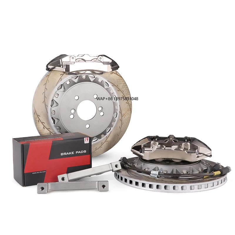 

Brand Upgrade Plating EMB4 Forging Rear Brake Calipers 4 Piston 345/355/380*28mm Steel Brake Disc R18 R19 Big Brake Kit