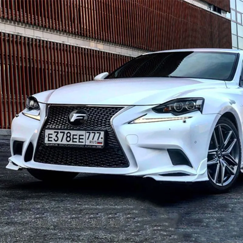 Suitable for 12-16 Lexus IS front bumper corner modification, front lip IS200 250 300 with added size bumper