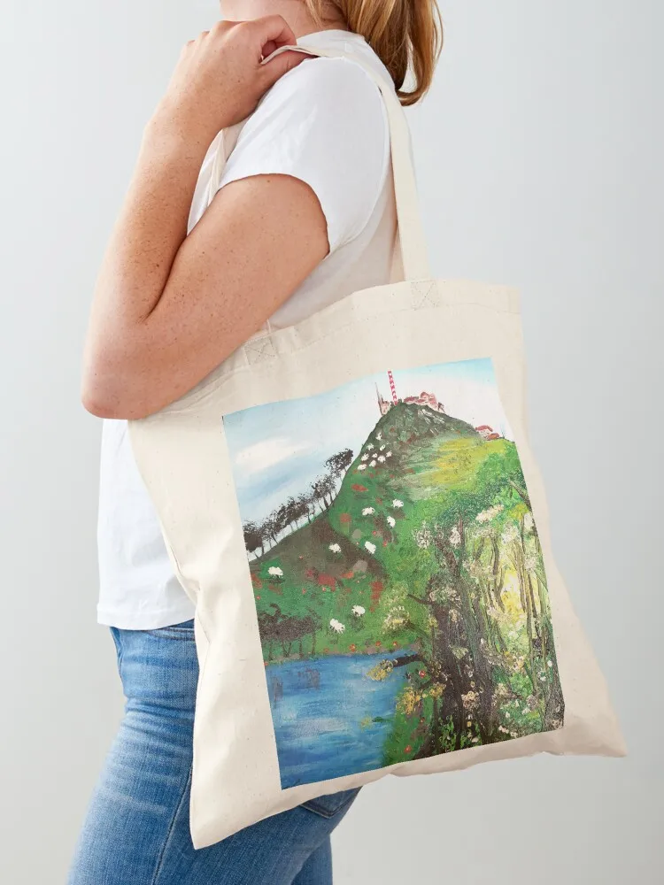 

La Rhune our way Tote Bag custom bags hand bags Women bags shopping trolley bag