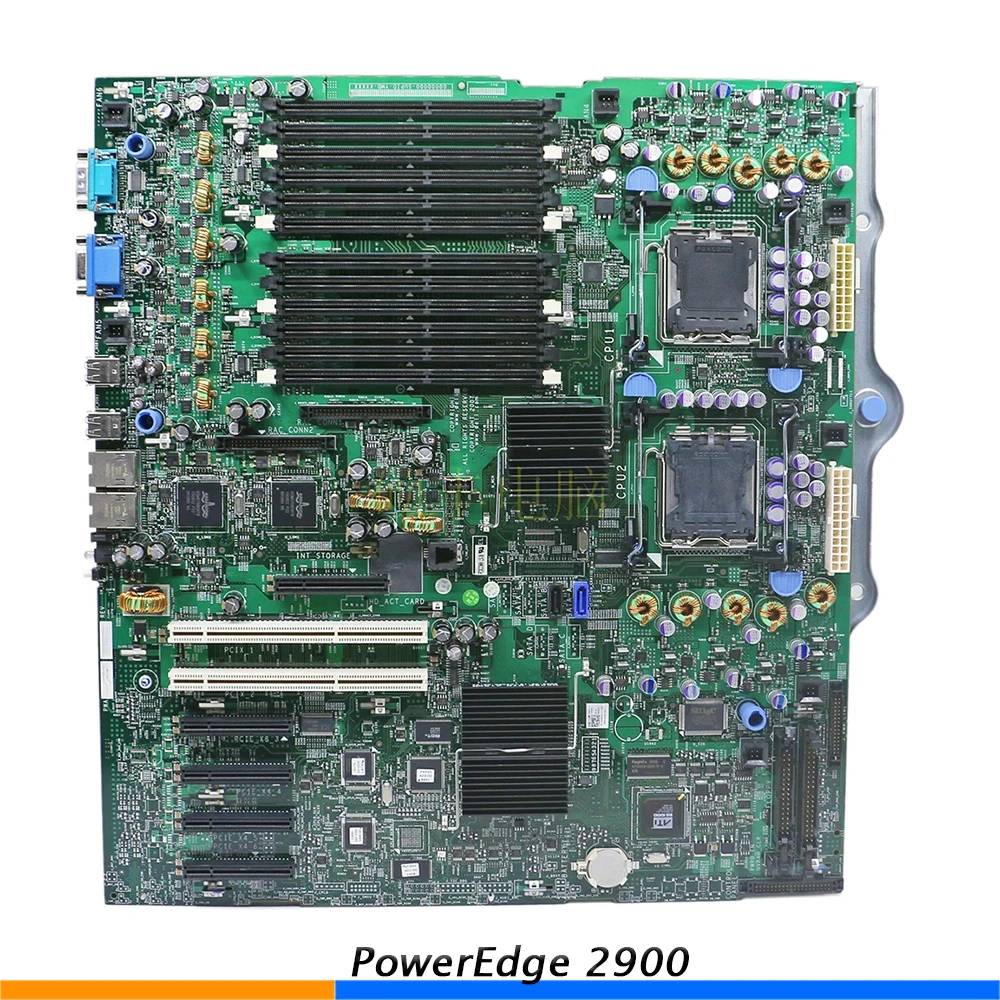 For DELL YM158 TM757 0YM158 0TM757 LGA771 DDR3 High Quality Dual Core Server Motherboard PowerEdge 2900 Pre-Shipment Test