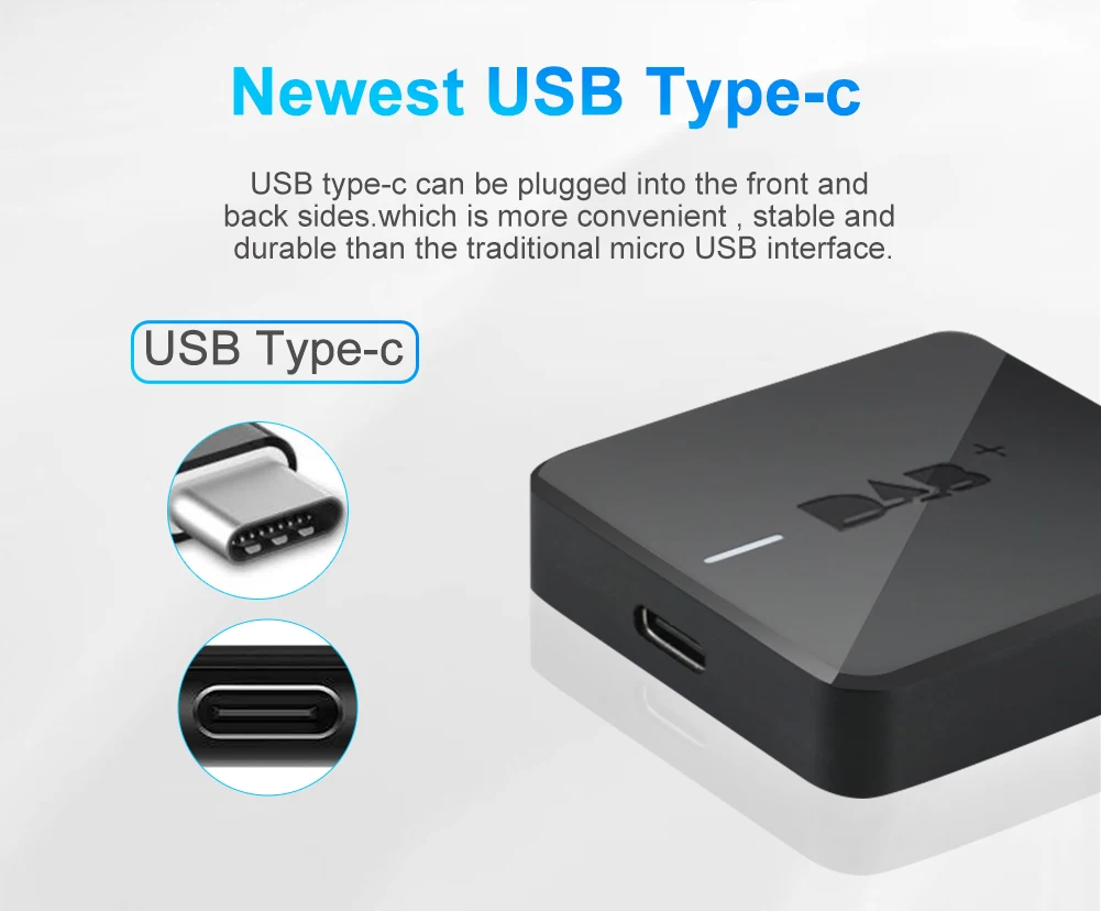 BXLIYER-DAB + 안테나 (USB 어댑터 수신기 포함), 안드로이드용, 자동차 스테레오 플레이어, 자동차 GPS 수신기, DAB + 신호 수신기
