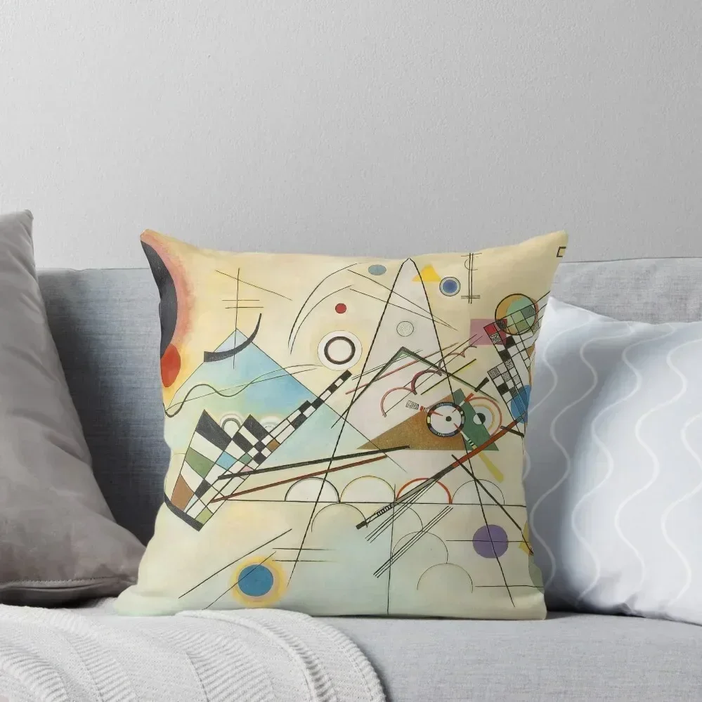 

Wassily Kandinsky Throw Pillow Sofa Cushion Cover Pillow Cases Christmas Covers For Cushions pillow
