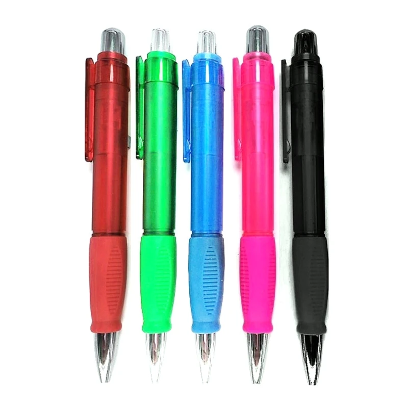 

5Pcs Big Belly Shaped Auto Ballpoint Pen Kids Ballpoint Pen Toy Student Gift Pen