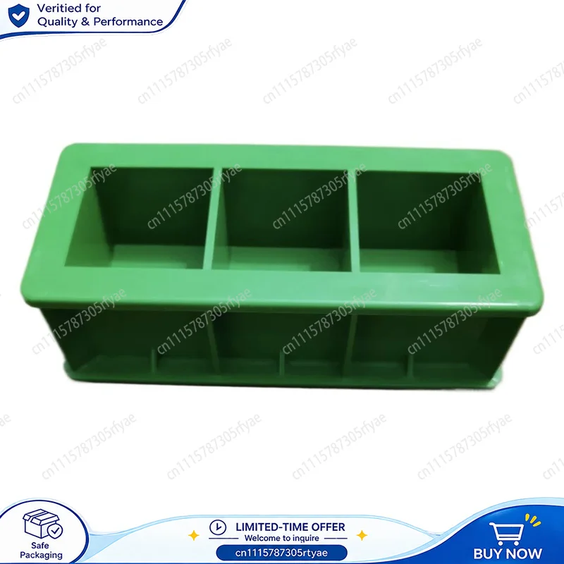 5PCS ABS Plastic Concrete Cube Test Mould 50x50x50mm Cement Mortar Test Mold Brick Concrete Block Sample Mold