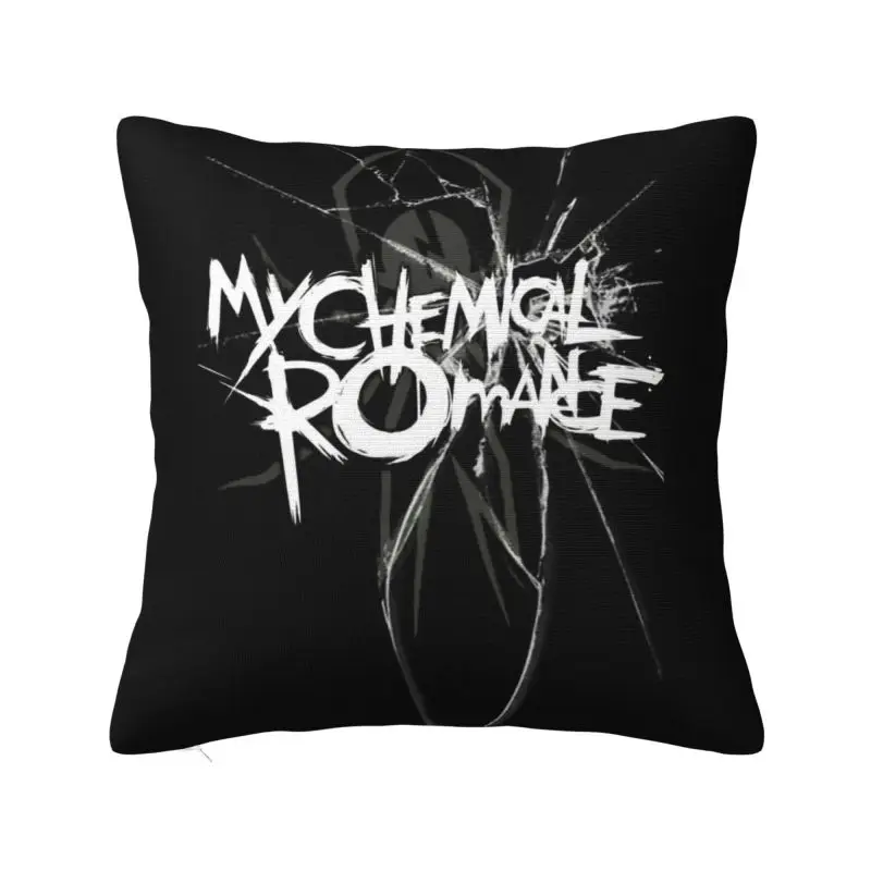 Custom My C-Chemical Romances Square Pillow Case Home Decorative 3D Double Side Printed Cushion Cover for Car