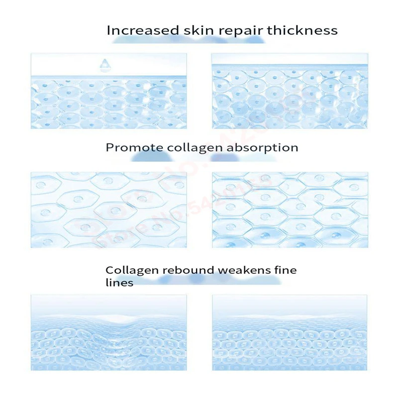 Eight-Fold Peptide Frozen Age Collagen Filling Powder Moisturizing Rejuvenation Delicate Filling Powder Cream Skin Care Products