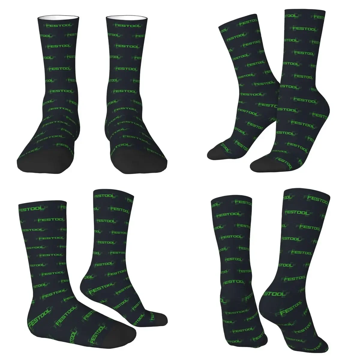 

Носки Festool Powertool Socks Harajuku, впитывающие пот, всесезонные длинные носки для мужчин и женщин, подарки на день Святого Валентина