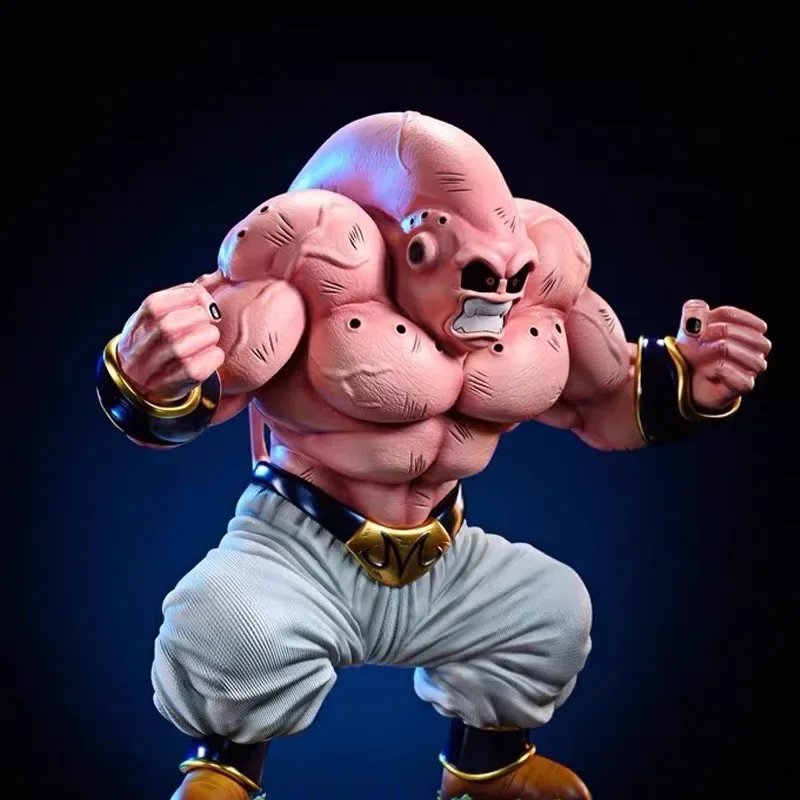 Figurka Anime Dragon Ball Z Muscle Buu Majin Buu PVC Statuetka Figurki Ozdoba na Biurko Kolekcja Model Zabawka Prezent na Halloween Dostępne