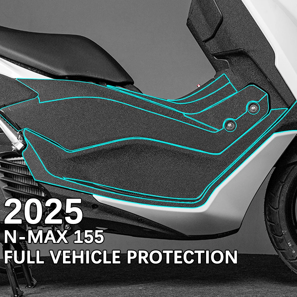 

Для Yamaha N MAX 155 NMAX 155 2025 наклейки против царапин на корпус, полная защита автомобиля, универсальная защита покрытия