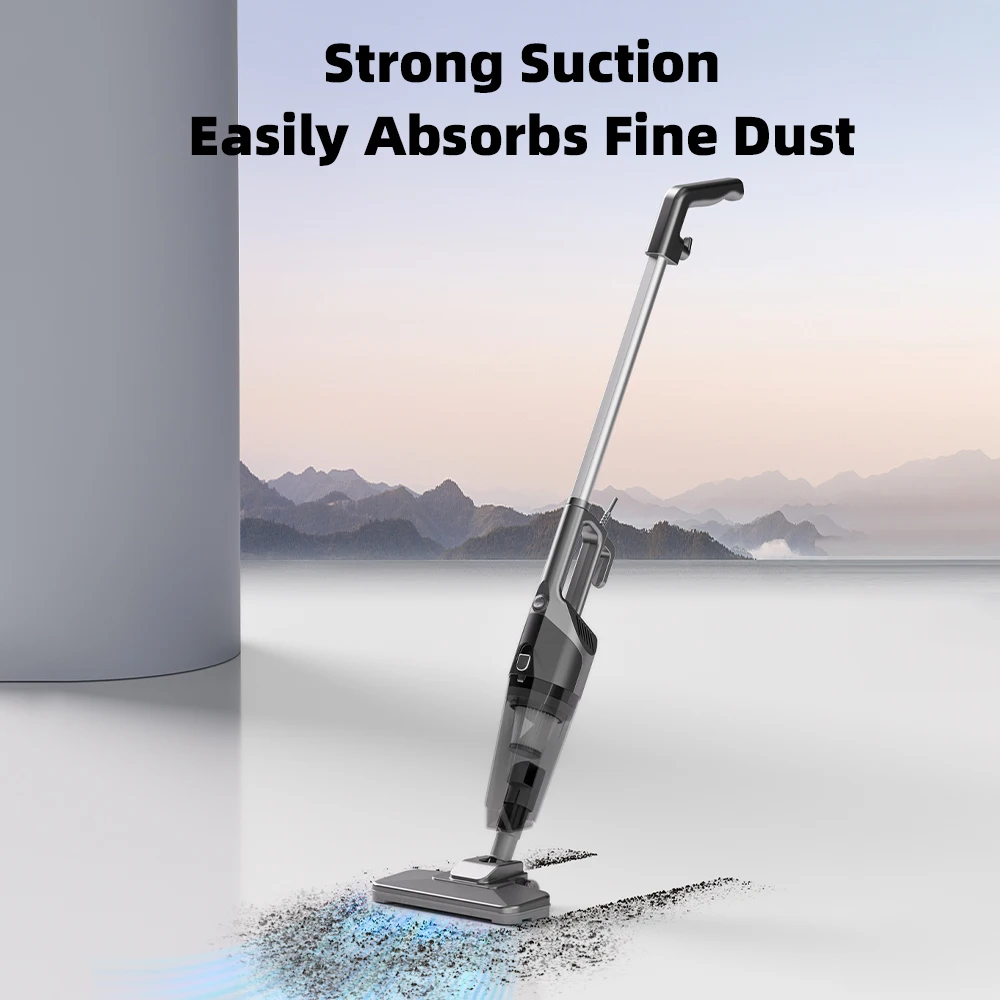 مصنع المنزل العمودي المنزلية المحمولة اليد الكهربائية تستقيم عصا حبالي مكنسة كهربائية المكانس العناية بالأرضيات الجافة بدون كيس