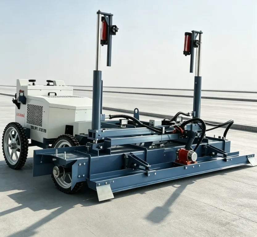 Walk-behind Laser Screed, 3kW Engine, Screed Plate Width 2525mm.