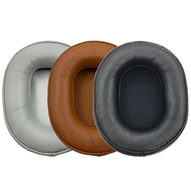Poduszki nauszne z prawdziwej skóry owczej z pianki Memory Foam do słuchawek Audio-Technica MSR7 M50X M40X do słuchawek Sony MDR-7506 MDR-V6 5.