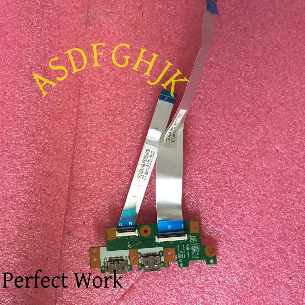 For Lenovo IdeaPad 3 Chromebook 14E gen 2 14APO6 USB HDMI Board GT4EA LS-L135P with CableFully Tested,Freeing shipping