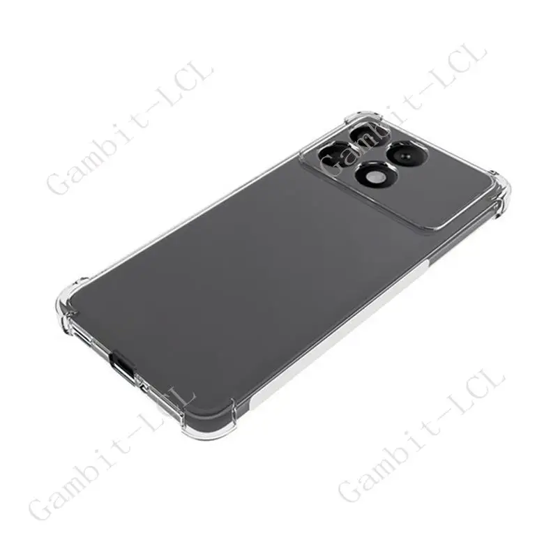 Anti-Falling Case For Xiaomi Redmi K70 Pro K70Pro Poco F6 Pro 5G Soft Silicone TPU Original Shockproof Back Cover ON Poco F6 Pro