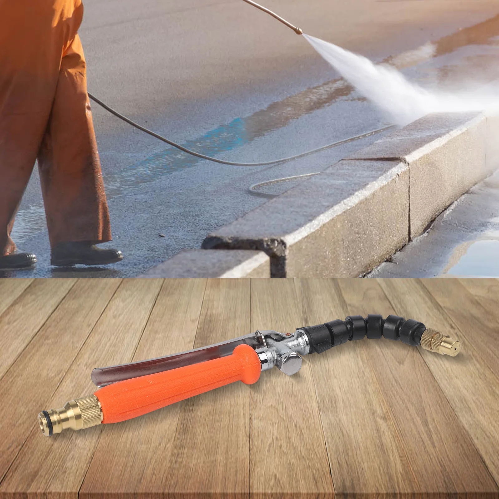 Adjustable Spray Wand for For car and Air Conditioning Cleaning with Stainless Steel Construction and Ergonomic Handle - view 4