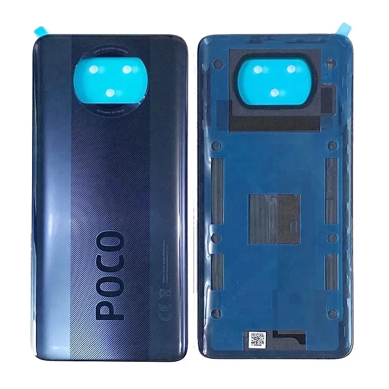 Zurück Abdeckung Für Xiaomi Poco X3 Zurück Batterie Hinten Gehäuse Tür Abdeckung Für Xiaomi Poco X3 NFC Zurück Gehäuse – Detail 4