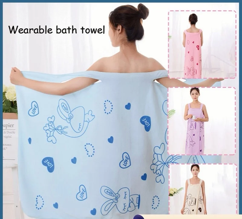 

Tuala Groot Сменное банное полотенце Женское быстросохнущее носимое банное полотенце Водопоглощающая банная юбка Женская пижама