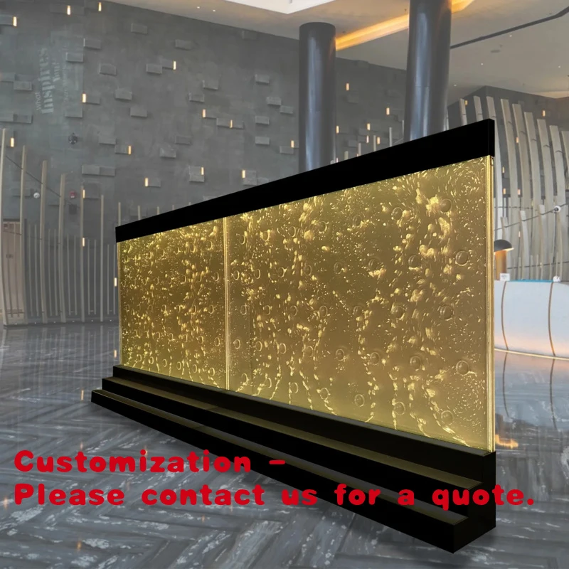 

custom.LED Waterfall Panel Night Club bar Decoration / bar and Lounge Furniture