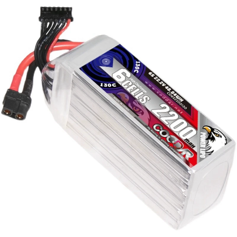 8000MAH 6S 22.2V 80C Aircraft Model Battery Pack