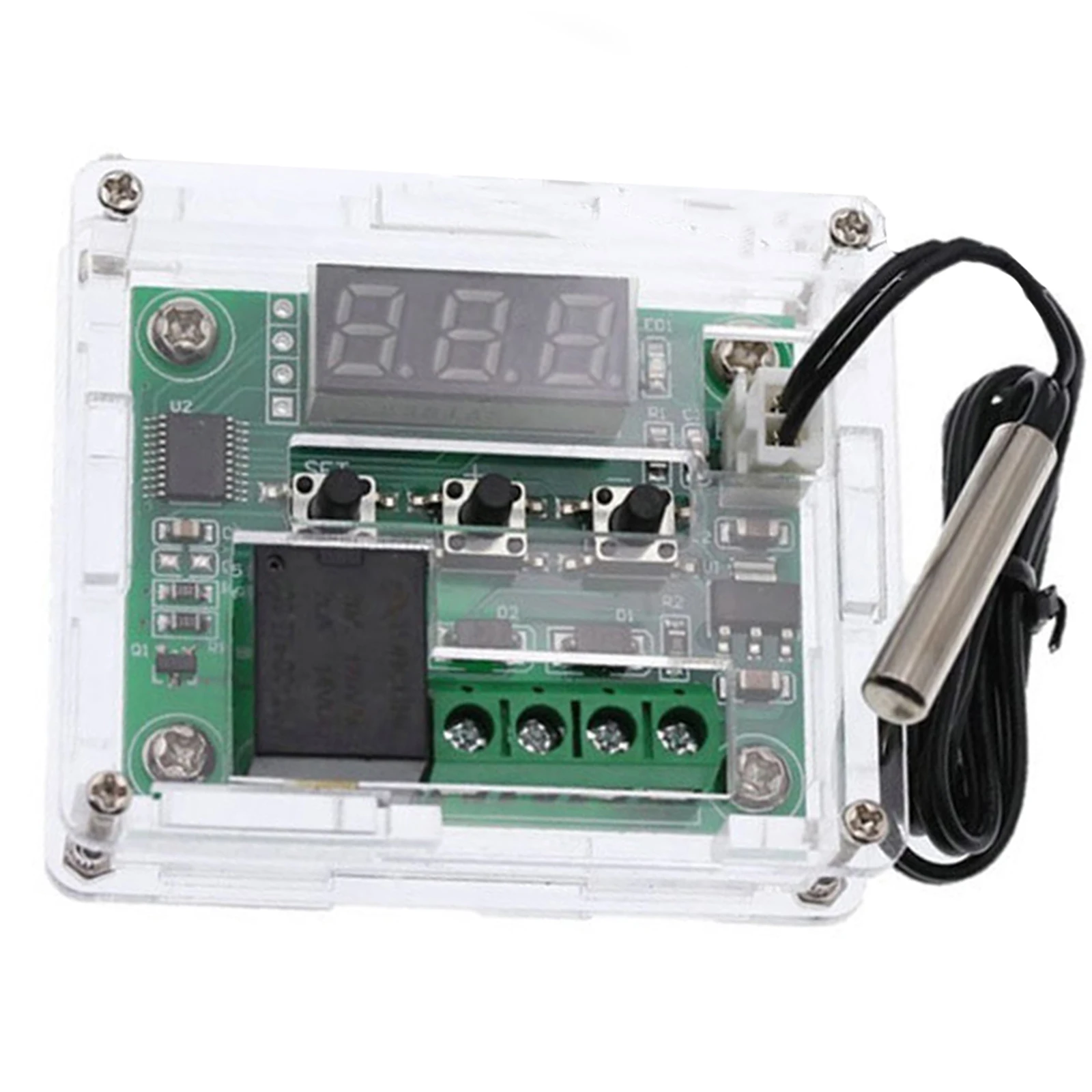 Sensor Thermostat DC 12V Digital Display -50 To 110° 1 Pcs 48.5 X 40mm Module Temperature Controller Brand New