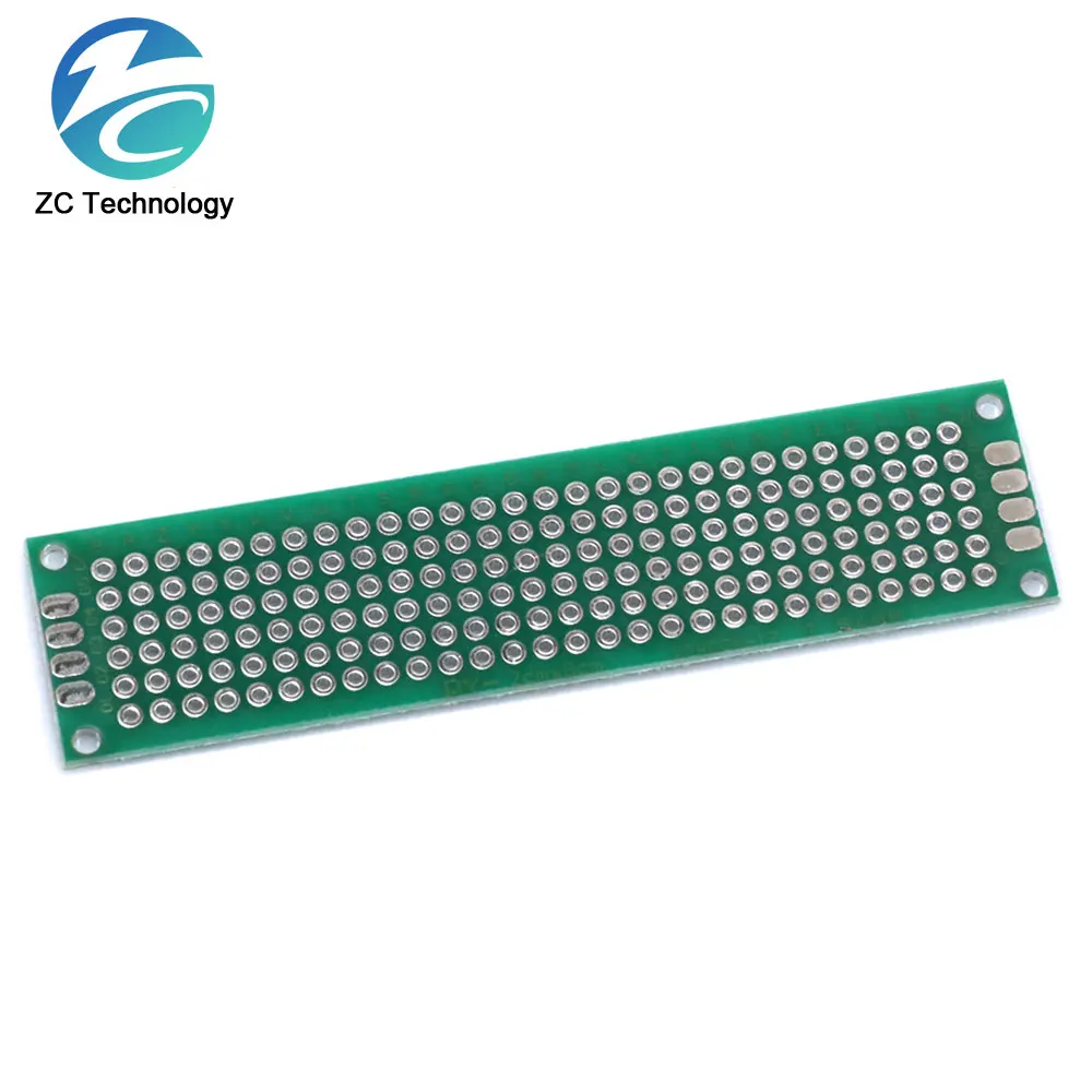 20 sztuk 5x7 4x6 3x7 2x8cm dwustronnie prototyp Diy uniwersalne, drukowane płytka drukowana Protoboard zestaw PCB zestaw Breadboard